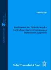 Ansatzpunkte zur Optimierung des Controllingsystems im kommunalen Immobilienmanagement