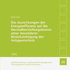 Die Auswirkungen der Energieeffizienz auf die Normalherstellungskosten unter besonderer Berücksichtigung der Anlagentechnik