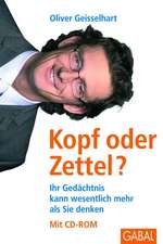 Kopf oder Zettel? Mit CD-ROM