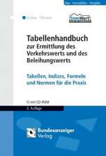 Tabellenhandbuch zur Ermittlung des Verkehrswerts und des Beleihungswerts von Grundstücken