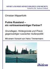 Wipperfürth, C: Putins Russland - ein vertrauenswürdiger Par