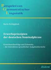 Schlipphak, K: Erwerbsprinzipien der deutschen Nominalphrase