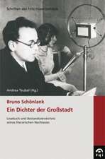 Bruno Schönlank - Ein Dichter der Großstadt