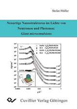 Neuartige Nanostrukturen im Lichte von Neutronen und Photonen: Giant microemulsions