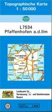 Pfaffenhofen an der Ilm 1 : 50 000