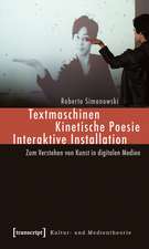 Textmaschinen - Kinetische Poesie - Interaktive Installation