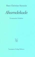 Ahorndekade