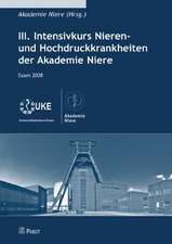 III. Intensivkurs Nieren- und Hochdruckkrankheiten