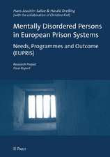 Mentally Disordered Persons in European Prison Systems