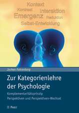 Zur Kategorienlehre der Psychologie