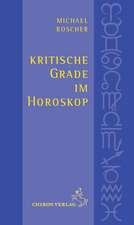 Kritische Grade im Horoskop