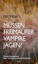 Müssen Freimaurer Vampire jagen?