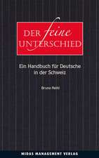 Der feine Unterschied