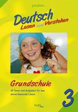 Deutsch - Lesen und Verstehen 3