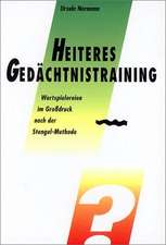 Heiteres Gedächtnistraining