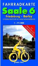 Saale 6: Friedeburg - Barby 1 : 75 000 Fahrradkarte