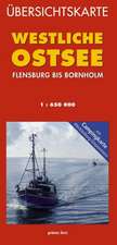 Westliche Ostsee - Flensburg bis Bornholm 1 : 650 000 Übersichtskarte