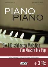 Piano Piano. Notenbuch mit 3 CDs