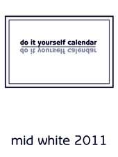 Mid White 2026  Blanko Mid Format