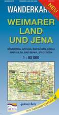 Weimarer Land und Jena 1 : 50 000 Wanderkarte