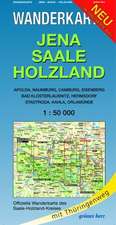 Jena - Saale - Holzland 1 : 50 000 Wanderkarte