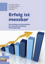 Erfolg ist messbar