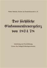 Das sächsische Einkommensteuergesetz von 1874/78