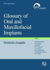 Glossary of Oral and Maxillofacial Implants