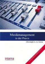 Musikmanagement in der Praxis