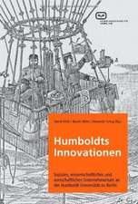 Humboldts Innovationen