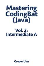 Mastering CodingBat (Java), Vol. 2