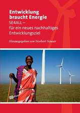 Entwicklung braucht Energie