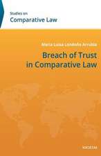 Breach of Trust in Comparative Law