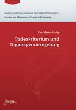 Todeskriterium und Organspenderegelung