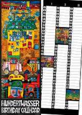 Hundertwasser Birthday Calendar