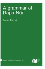 A grammar of Rapa Nui