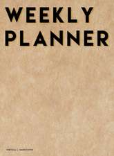 Vertical Weekly Planner 2020-2021