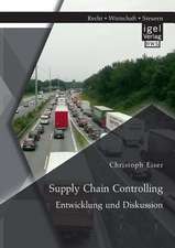 Supply Chain Controlling