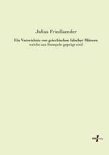 Ein Verzeichnis von griechischen falscher Münzen