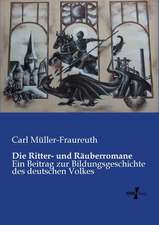 Die Ritter- und Räuberromane