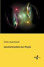 Geschichtstafeln der Physik