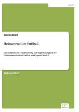 Heimvorteil im Fußball