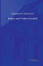 Kultur und Volkswirtschaft