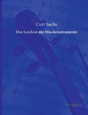 Das Lexikon der Musikinstrumente