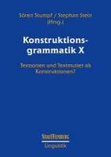 Konstruktionsgrammatik X