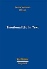 Emotionalität im Text