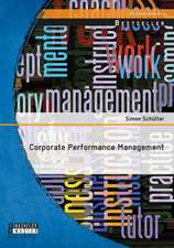 Corporate Performance Management