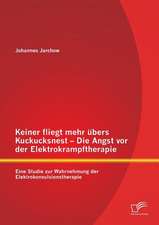 Keiner Fliegt Mehr Ubers Kuckucksnest - Die Angst VOR Der Elektrokrampftherapie: Eine Studie Zur Wahrnehmung Der Elektrokonvulsionstherapie