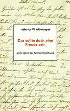 Das sollte doch eine Freude sein