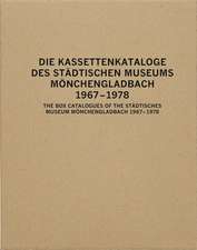 Kassettenkataloge des Städtischen Museums Mönchengladbach